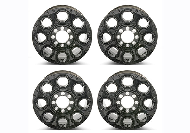 Ford Racing 23-24 Super Duty 20x8in Caliber Wheel Kit - Gloss Black