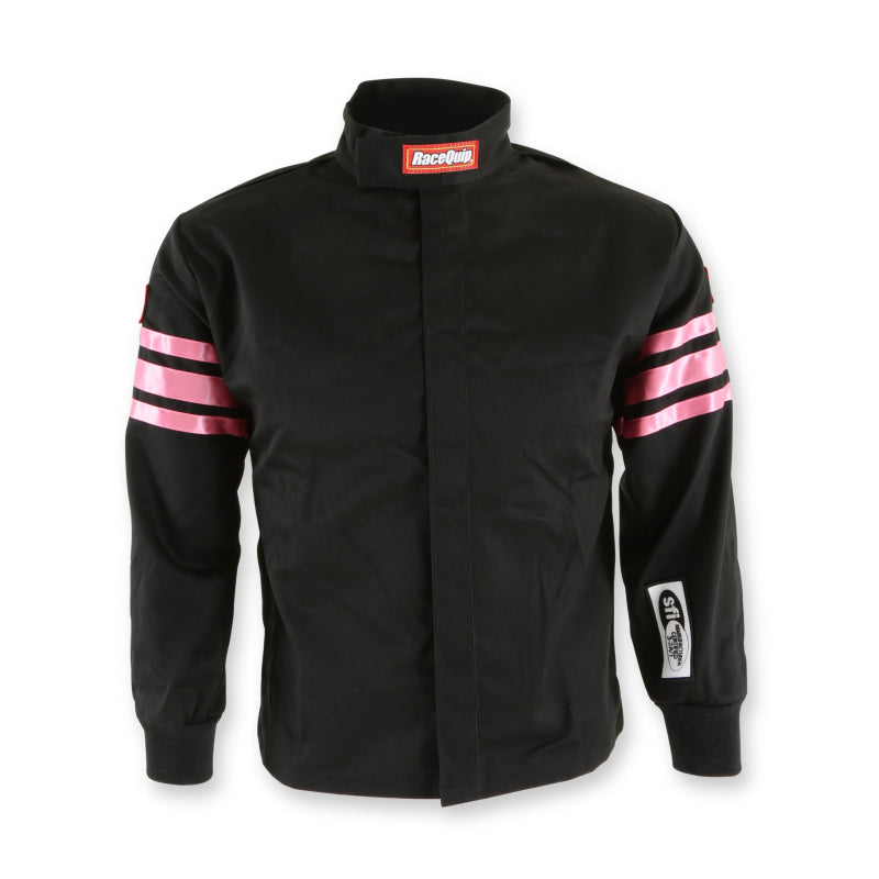 RaceQuip Pink Trim SFI-1 JR. Jacket - KMedium