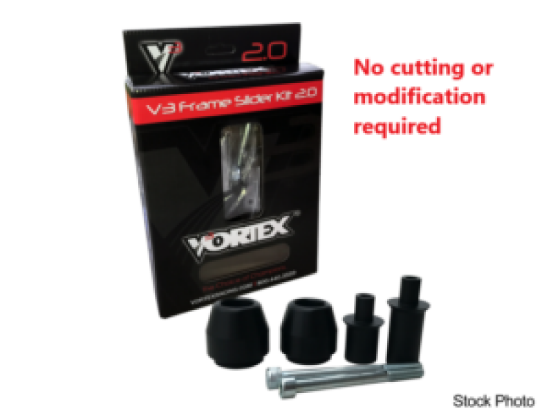 Vortex Racing 08-19 Aprilia Shiver Dorsoduro V3 2.0 Frame Slider Kit- No Cut