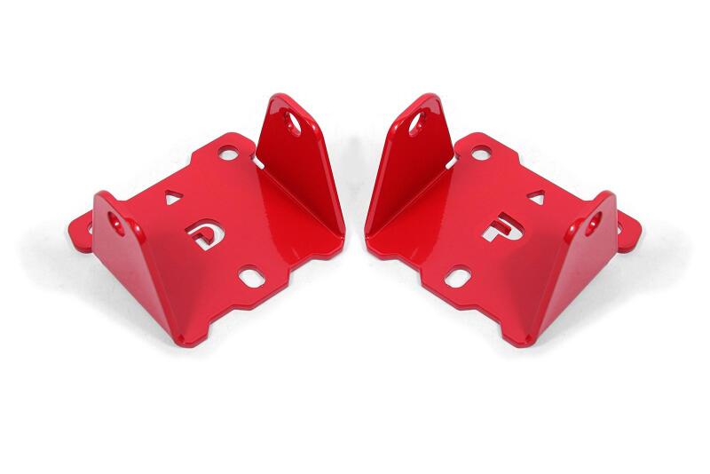 BMR 82-92 F-Body Motor Mount Kit Engine Side Solid - Red