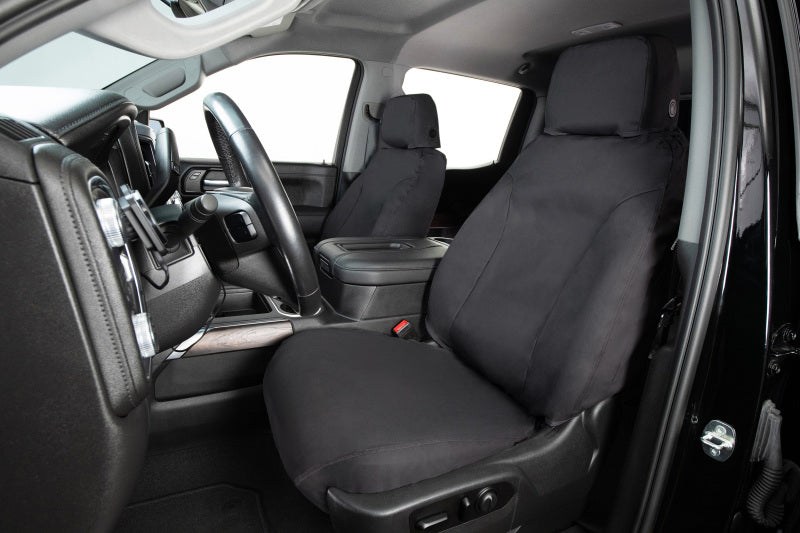 Covercraft 24-25 Ford Ranger Polycotton SeatSaver 1st Row Custom Seat Covers - Charcoal