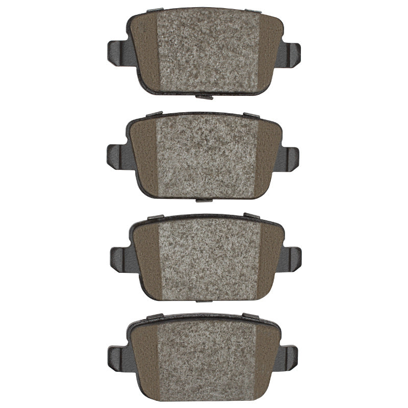 R1 07-10 Volvo S80 Rear Euro Ceramic Pads & Hardware Kit