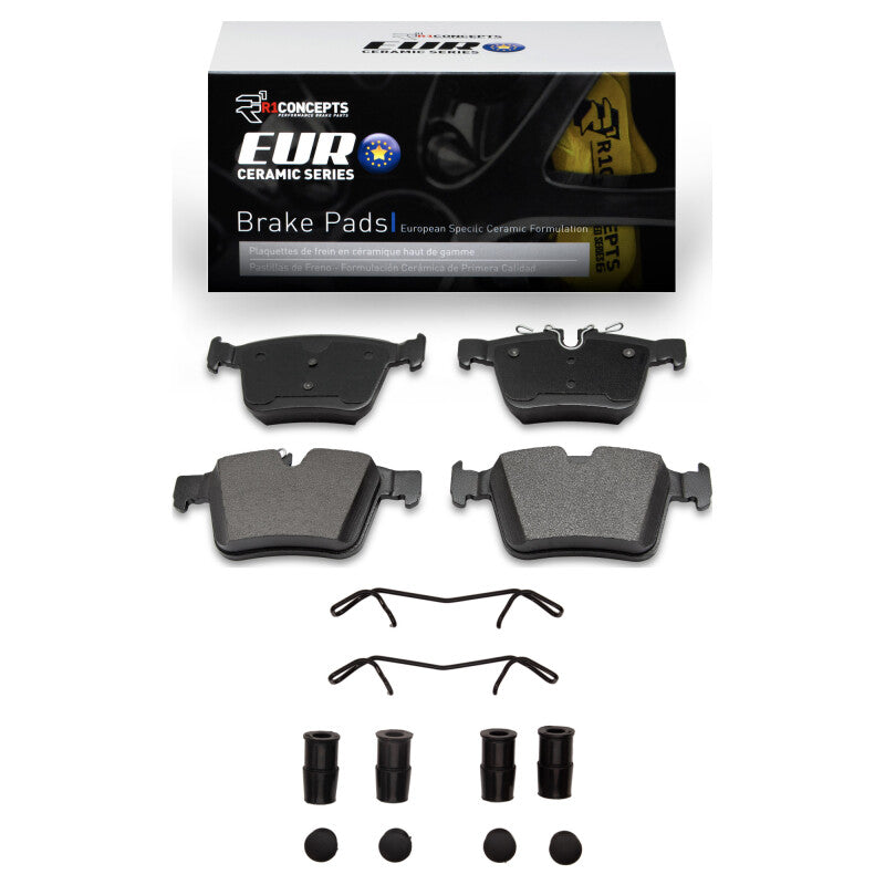 R1 2015-2025 Jaguar I-Pace Rear R1 Euro Ceramic Pads & Hardware Kit