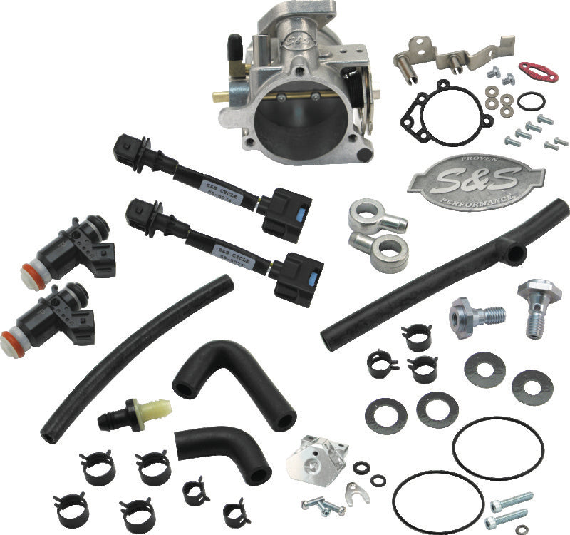 S&S Cycle 01-05 BT 58mm Single Bore Throttle Body Kit