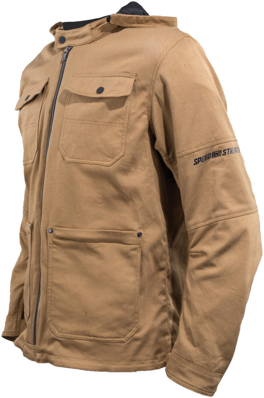 Speed and Strength Dogs Of War 2.0 Textile Jacket Sand - XL