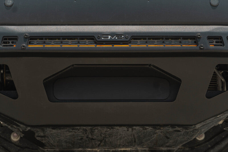 DV8 Winch Fairlead Cover Plate - Micro Texture Black