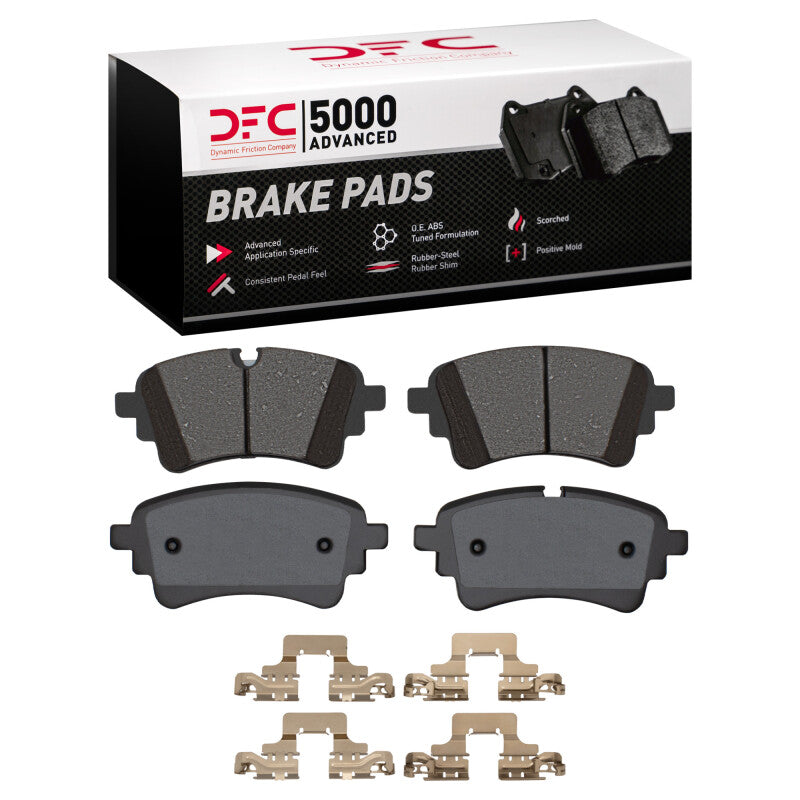DFC 20-25 Audi A5 Sportback Rear 5000 Advanced Ceramic Brake Pads and Hardware Kit