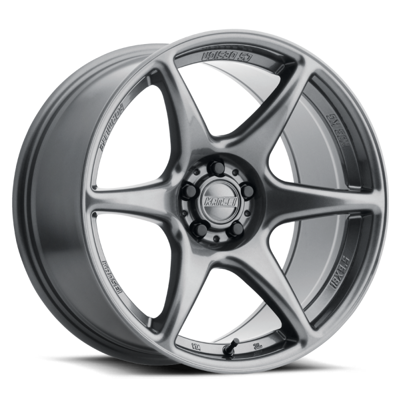 Kansei K11G Tandem 17x9in / 5x114.3 BP / 22mm Offset / 73.1mm Bore - Gunmetal Wheel
