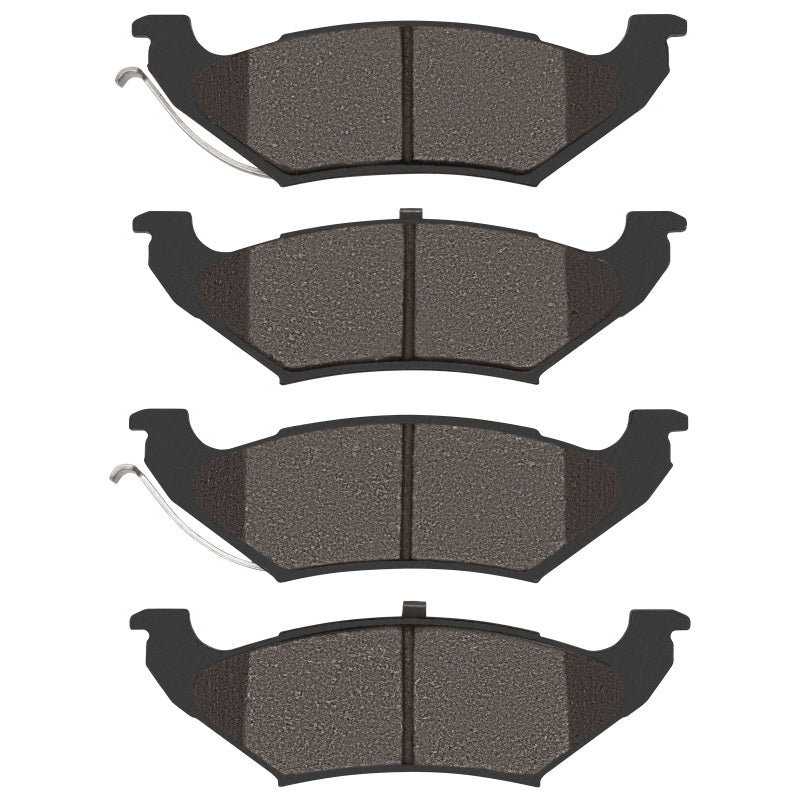 DFC 97-00 Chrysler Town & Country Rear 5000 Advanced Semi Metallic Brake Pads and Hardware Kit