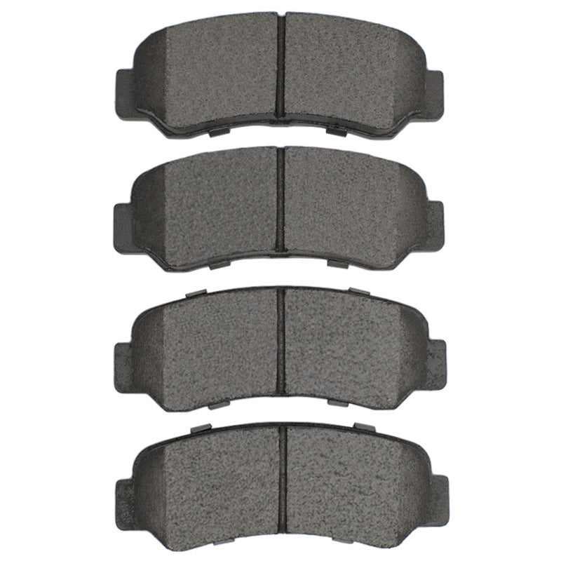 DFC 76-80 Plymouth Arrow Rear 3000 Semi-Metallic Brake Pads and Hardware Kit