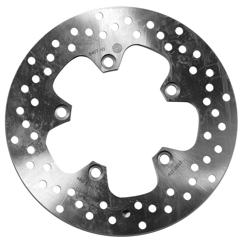 Brembo OE 04-08 Yamaha FZ6 600cc 245x5mm Brake Disc - Rear Fixed