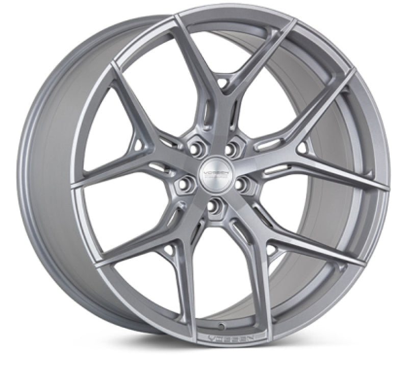 Vossen HF5 - 20x10.5 - ET7 - 5x112 - 66.56 - SUPER DEEP - SS - SATIN SILVER