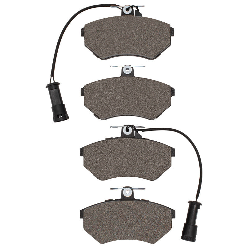 DFC 83-91 Audi 100 Quattro Front 5000 Advanced Semi Metallic Brake Pads and Hardware Kit
