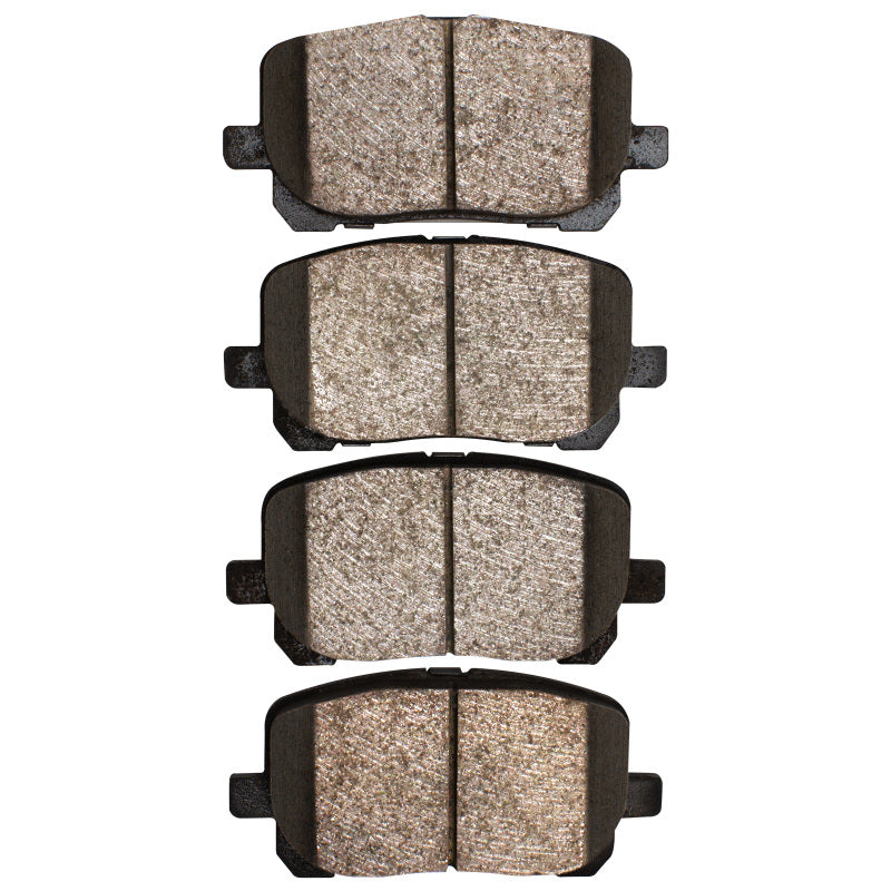 R1 03-08 Pontiac Vibe Front Optimum OE Brake Pads & Hardware Kit