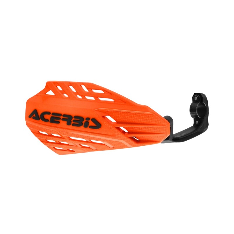 Acerbis Linear Vented Handguard - Orange/Black