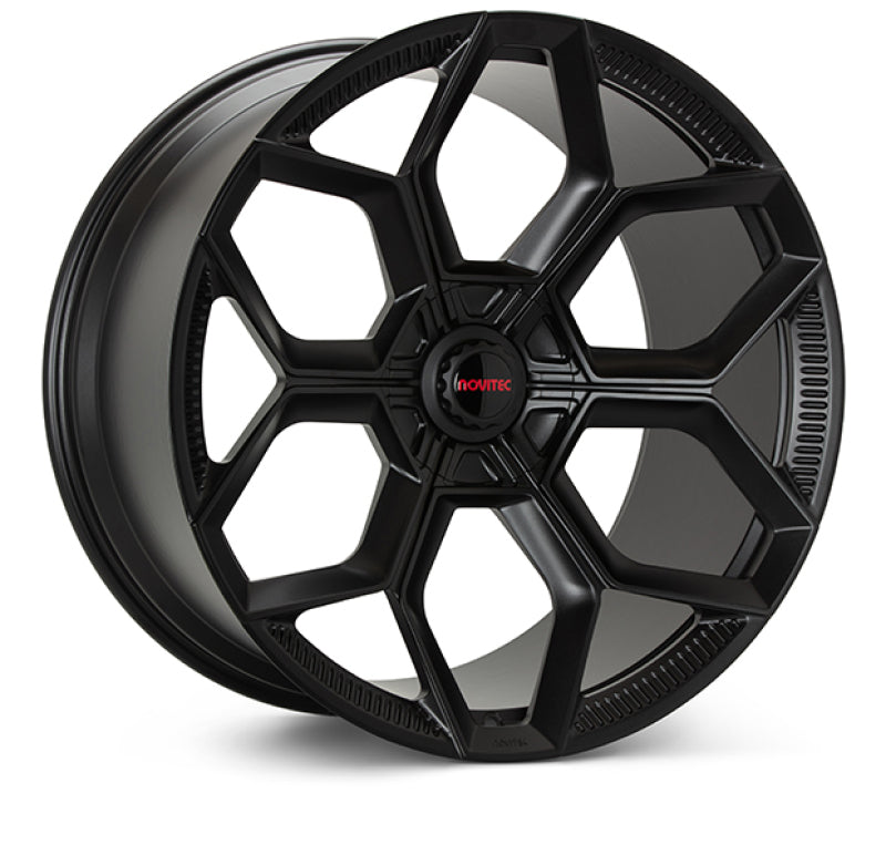 Vossen x Novitec NL5-5L 21x9.5 ET:30 Satin Black Lamborghini Revuelto Front Wheel