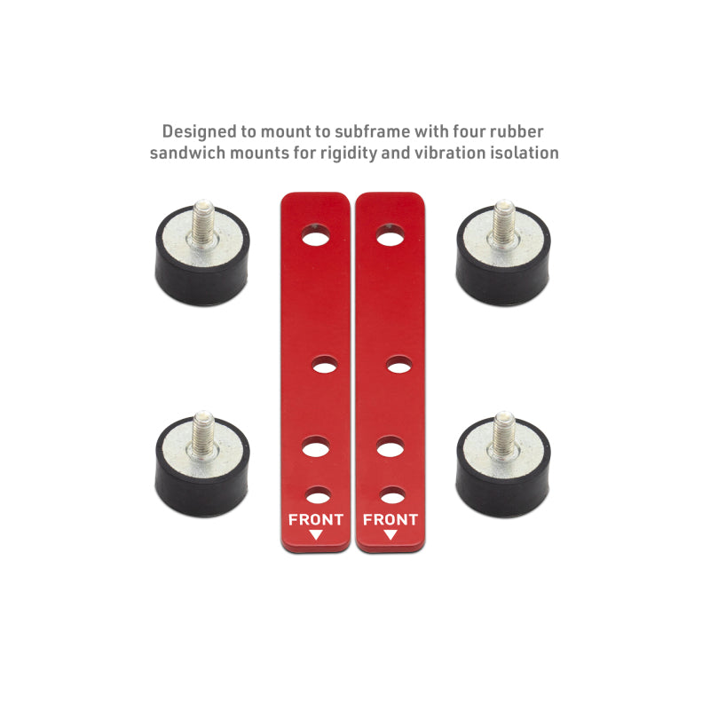 Mishimoto 2024+ Ford Mustang 2.3L EcoBoost Performance Intercooler Kit -  Silver/Black