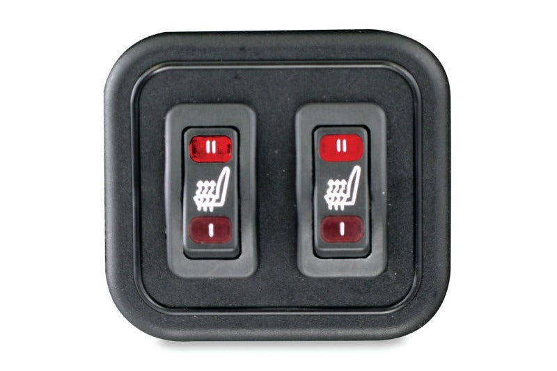 Mustang 08-21 Harley Electra Glide,Rd Glide,Rd King,Str Glide Touring Heated 1PC Seat Studs-Black