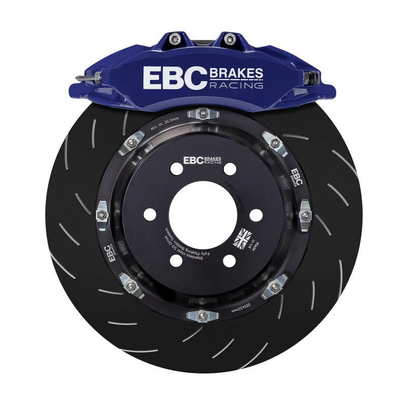 EBC Racing 00-07 BMW M3 E46 3.2L Blue Apollo-6 Calipers 355mm Rotors Front Big Brake Kit