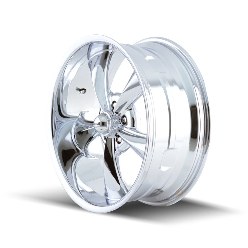 Ridler 695 22x9 / 5x120.65 BP / 0mm Offset / 83.82mm Hub Chrome Wheel