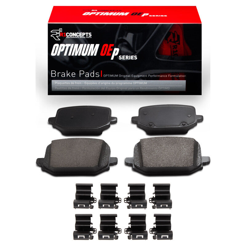 R1 2020-2025 Ford Explorer Rear R1 Optimum OE Pads & Hardware Kit