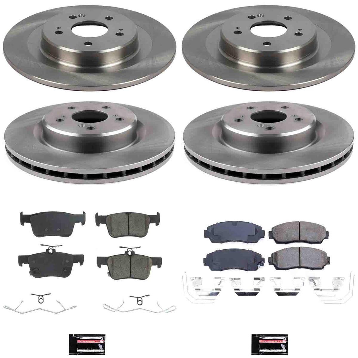 Power Stop 21-25 Acura TLX Front and Rear Autospecialty Brake Kit
