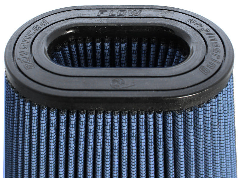 aFe Magnum FORCE Intake Air Filter w/Pro 5R (5-1/4x7)IN F x (6-3/8x10)IN B x (4-1/2x6-3/4)IN Tx8IN
