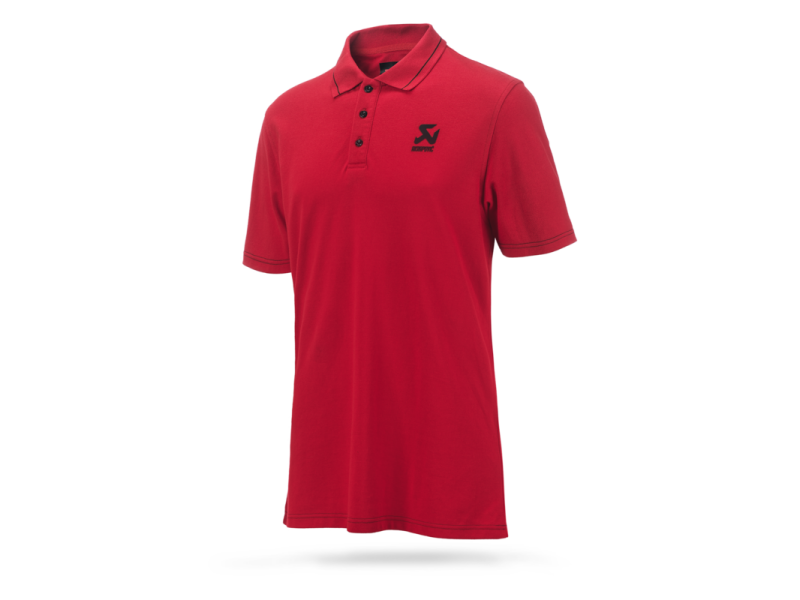 Akrapovic Corpo Polo Red Mens - 2XL