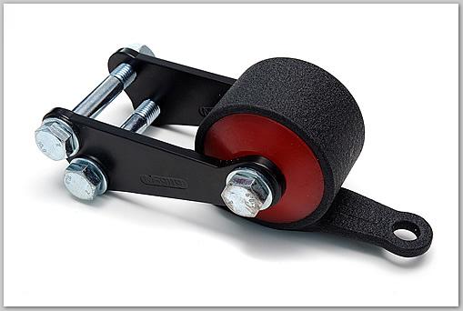 Innovative 88-91 Civic / CRX B-Series Black Steel 75A Bushing Front Mount for B-Series Cable Trans