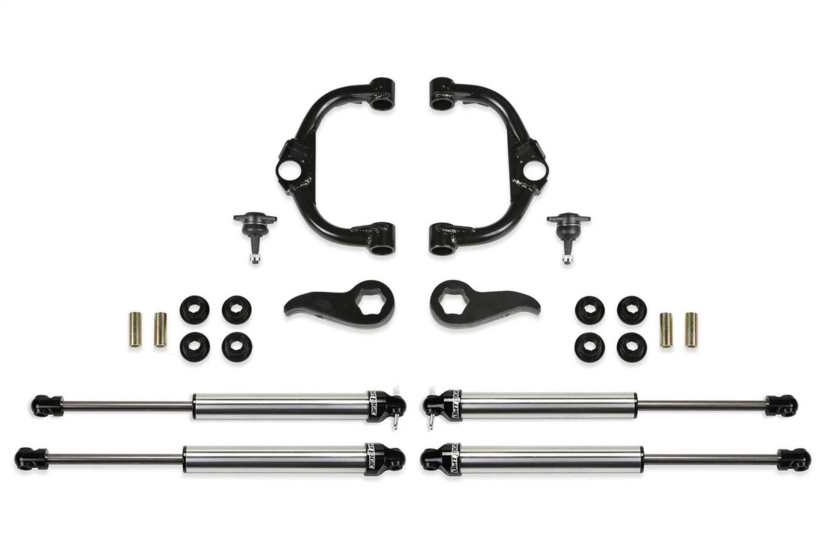 Fabtech 20-21 GM K2500HD 3.5in Bj UCA Kit w/Dlss