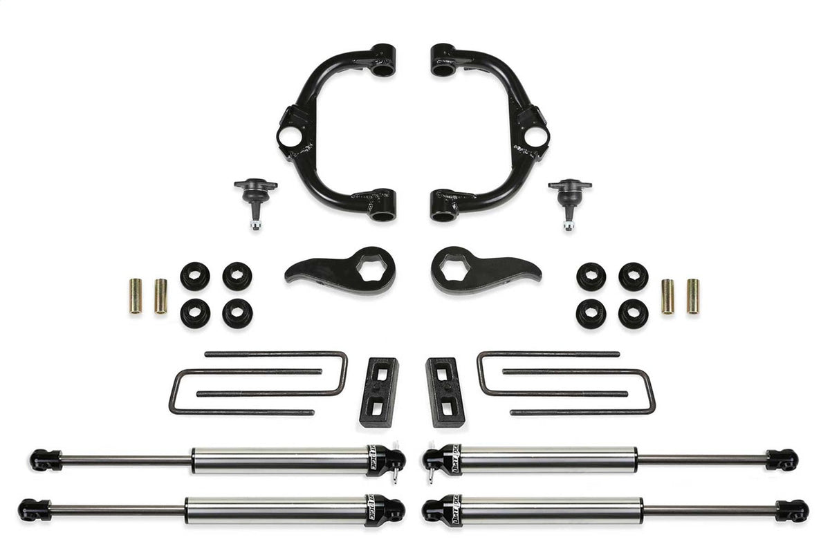 Fabtech 20-21 GM K3500HD 3.5in Bj UCA Kit w/Dlss