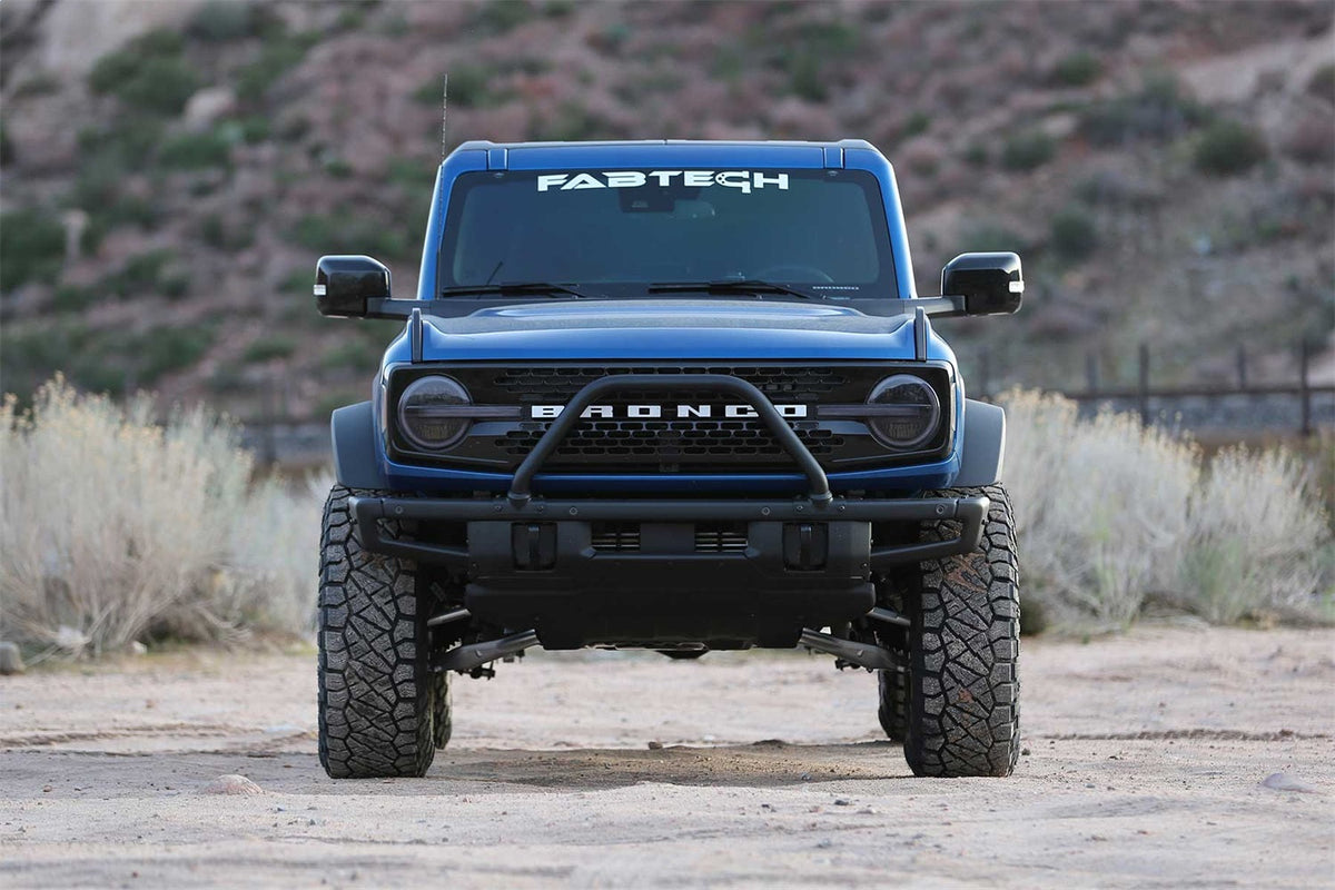 Fabtech 21-22 Bronco 3" UCA Kit w/Uniballs & DLSS Resi Shocks 2 Door Bilstein Model Only