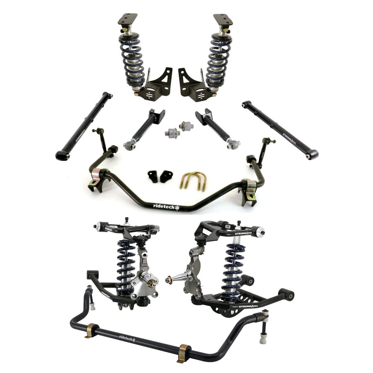 Ridetech 64-67 GM A-Body TQ CoilOver System