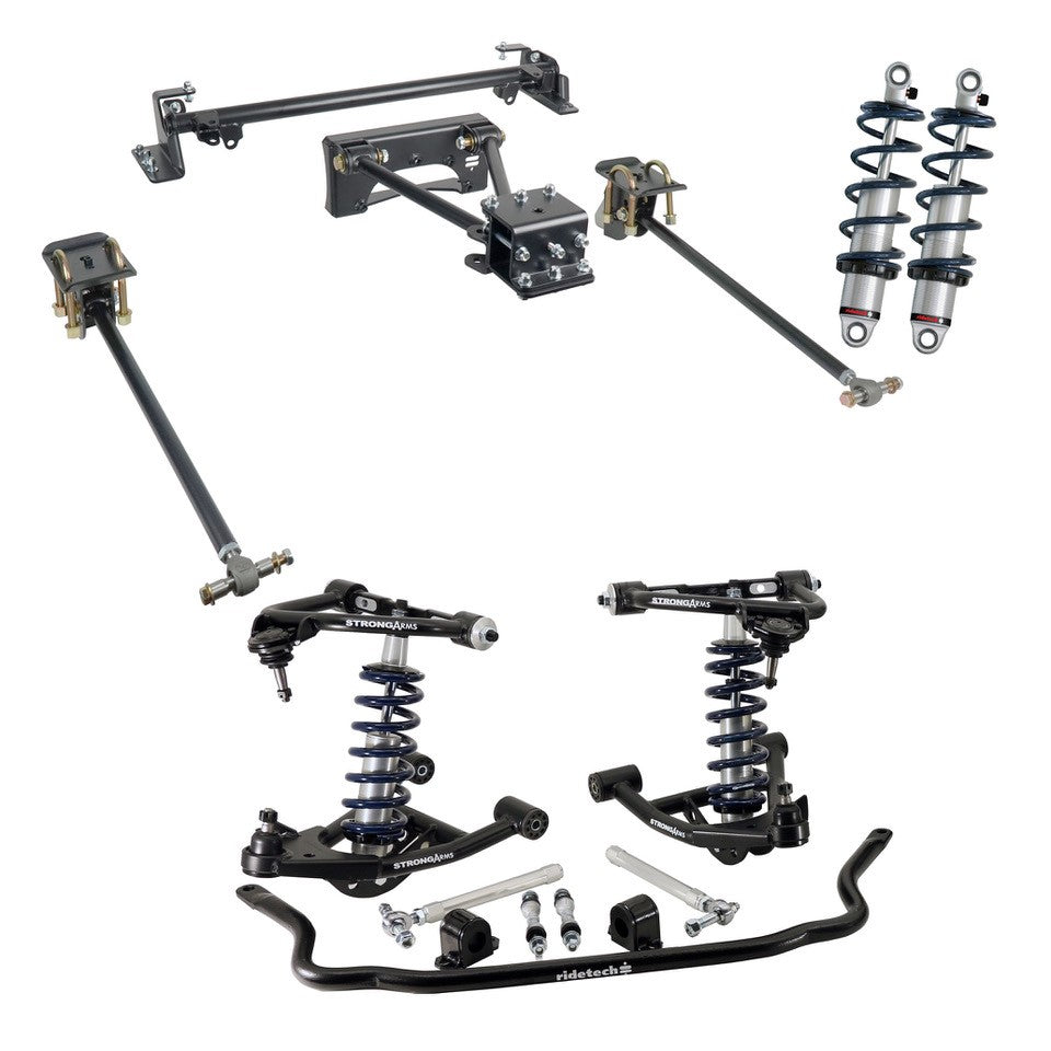 Ridetech 82-03 Chevrolet S-10/S-15/Sonoma/Blazer/Jimmy HQ Series w/ 8.5in Differential