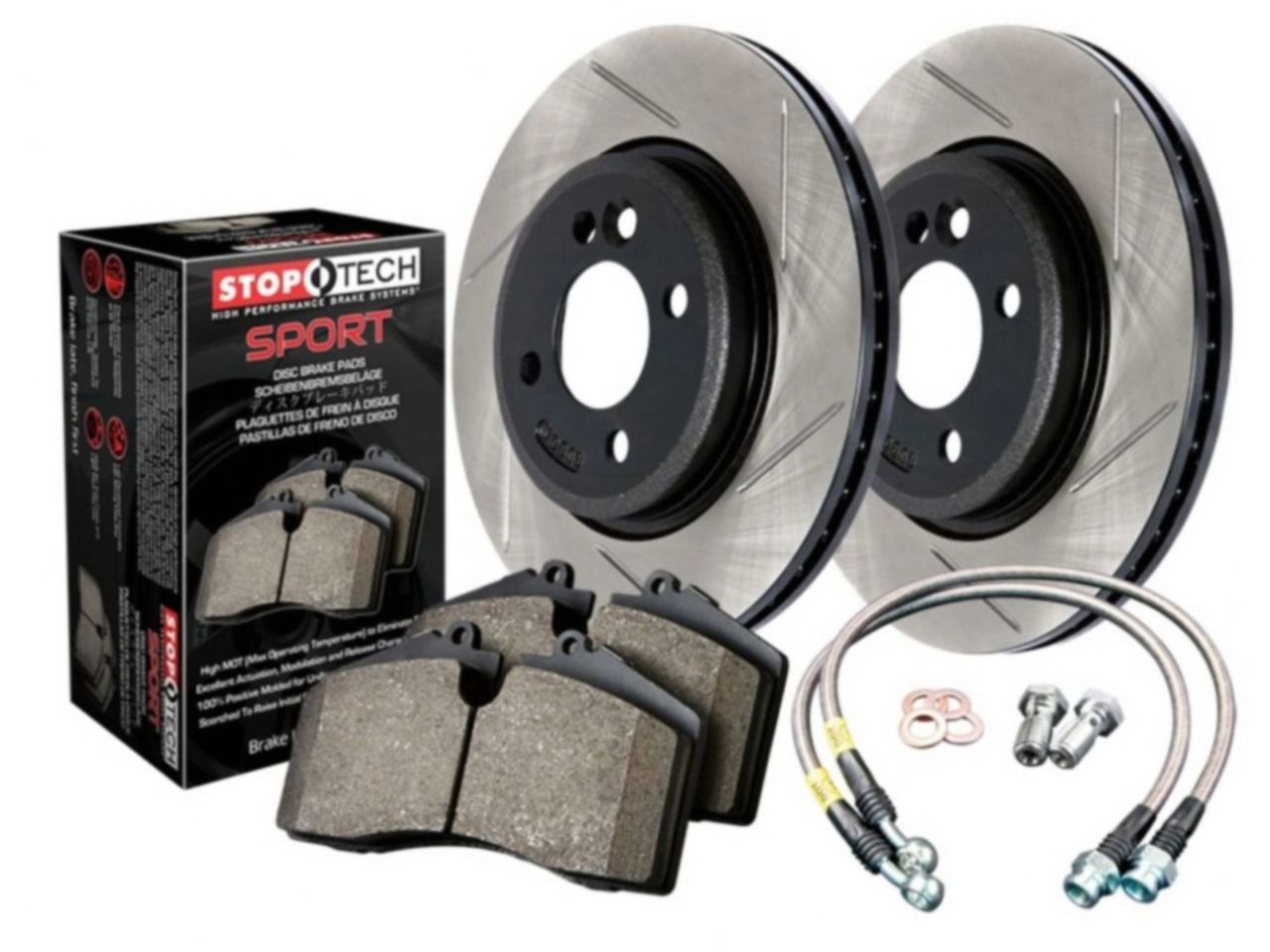 Sport Axle Pack, Slotted, 4 Wheel