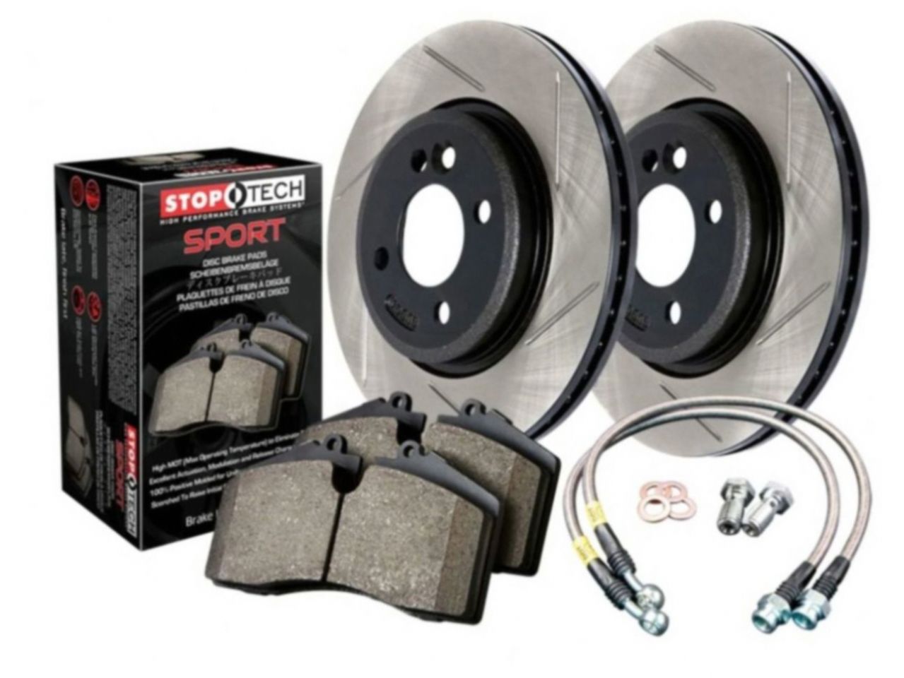 Sport Axle Pack, Slotted, 4 Wheel