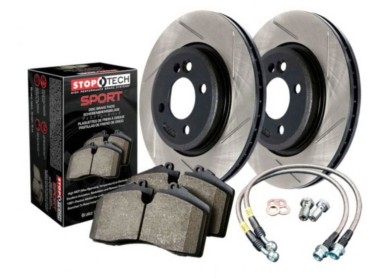 Sport Axle Pack, Slotted, 4 Wheel