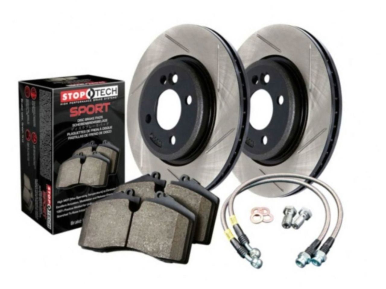 Sport Axle Pack, Slotted, 4 Wheel