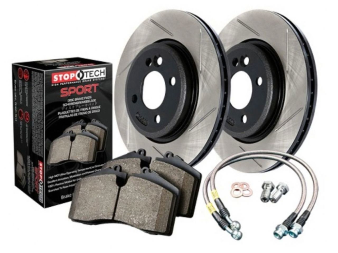 Sport Axle Pack, Slotted, 4 Wheel