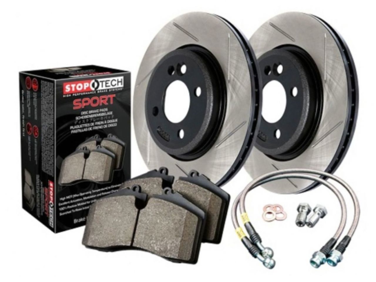 Sport Axle Pack, Slotted, 4 Wheel