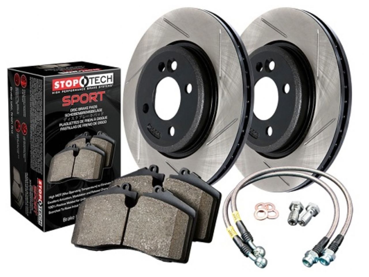 Sport Axle Pack, Slotted, 4 Wheel