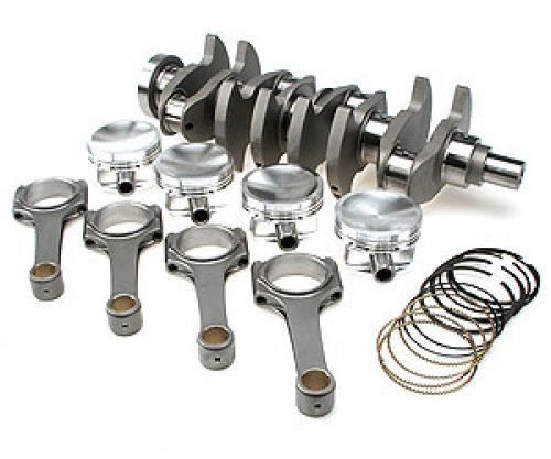 Brian Crower Nissan SR20DE(T) Stroker Kit 91mm Stroke Billet Crank BC625+ Rods (5.366) Custom Piston