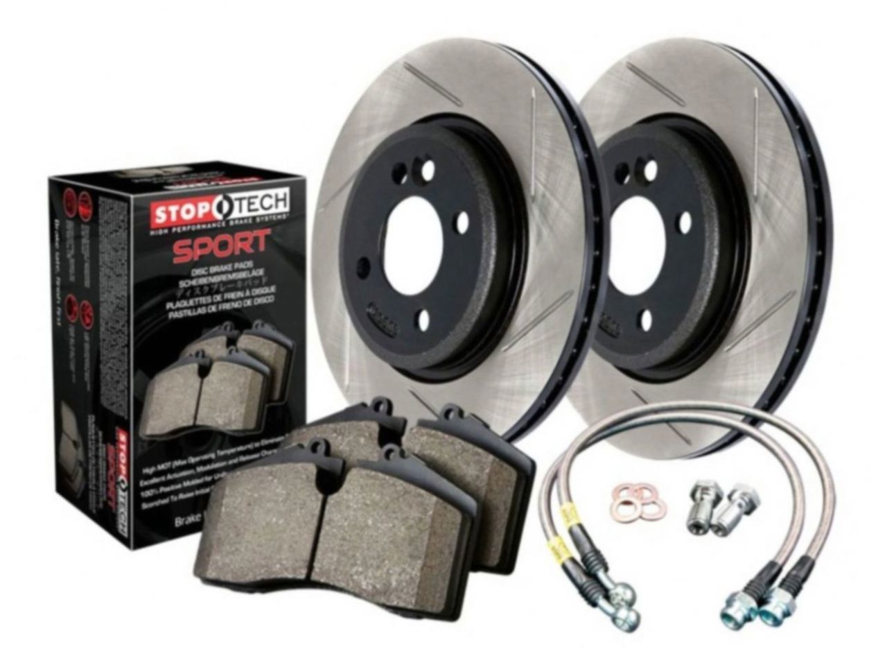Sport Axle Pack Drilled Rotor, Front