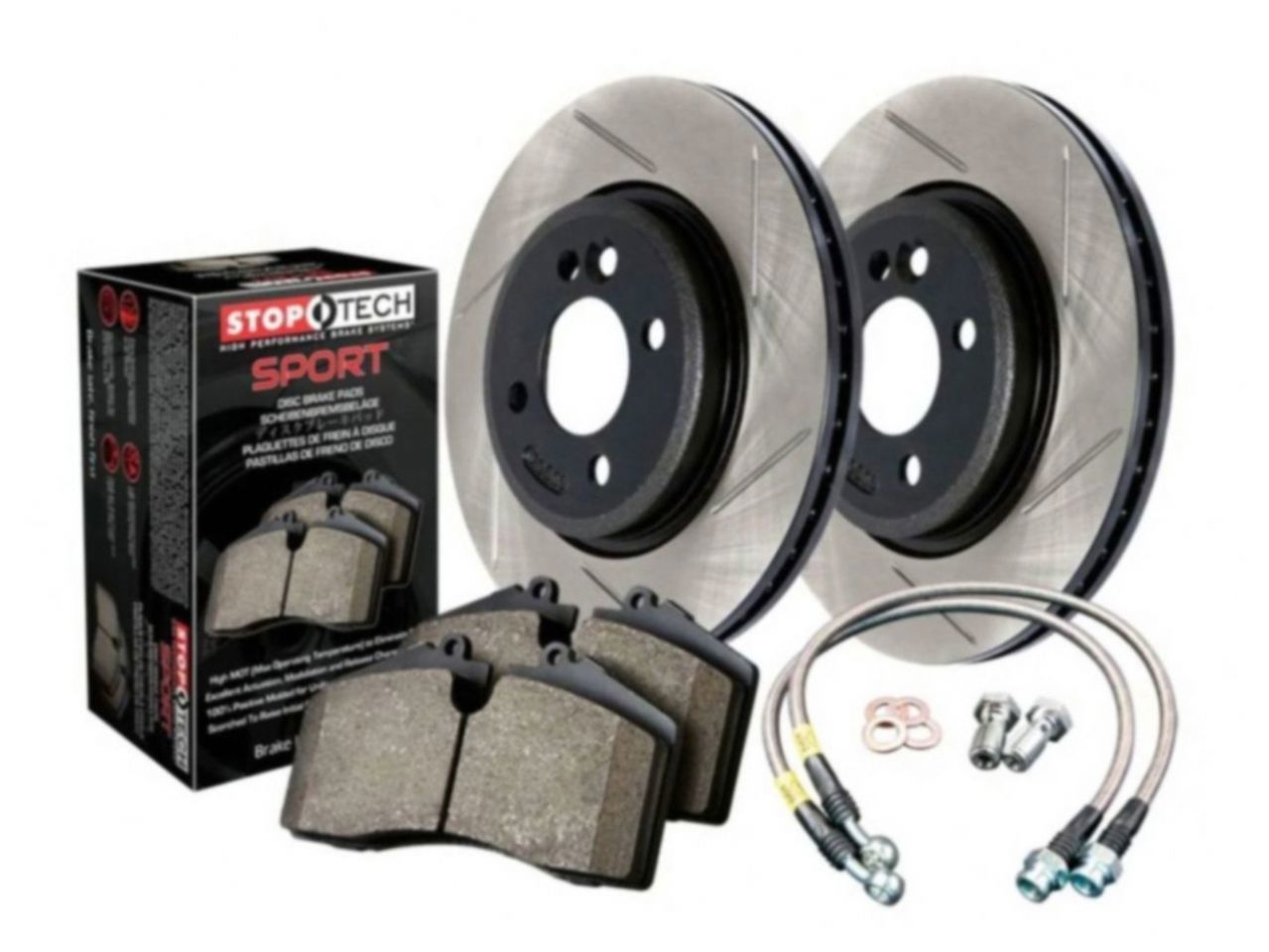 Sport Axle Pack Drilled Rotor, Front