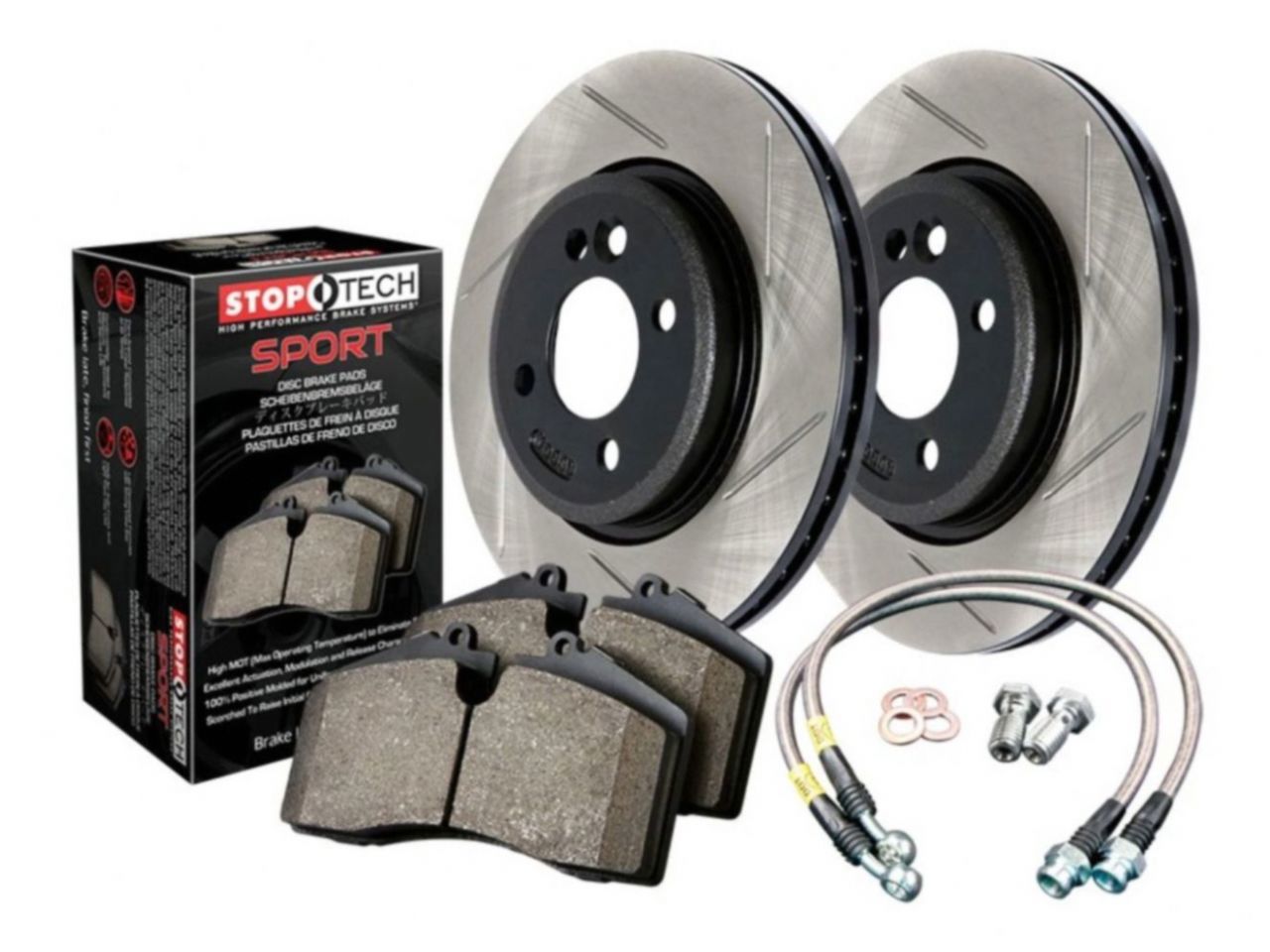 Sport Axle Pack Drilled Rotor, Front