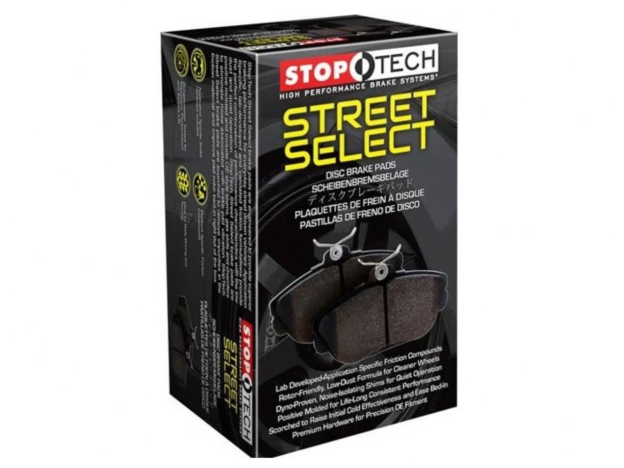 Stoptech 07-15 Audi Q7 Street Select Rear Brake Pads