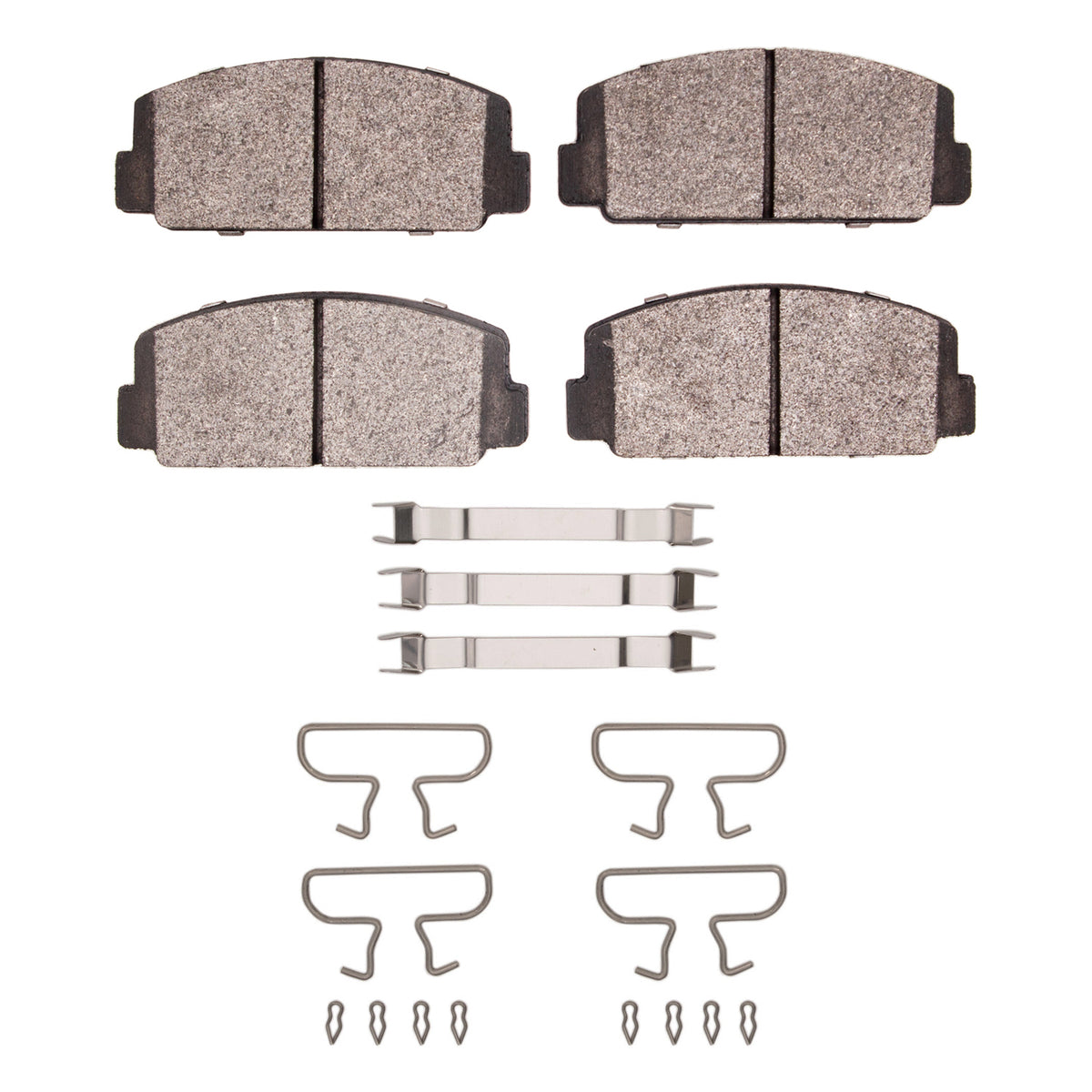 DFC 72-81 Subaru Star Front 5000 Advanced Semi Metallic Brake Pads and Hardware Kit