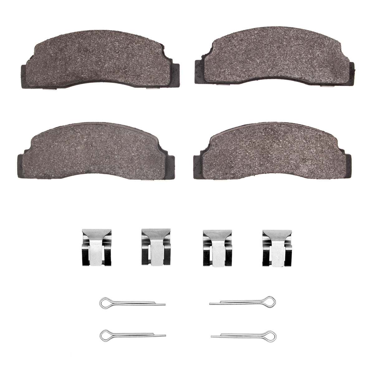 DFC 78-80 Ford Fiesta (USA/Canada) Front 5000 Advanced Semi Metallic Brake Pads and Hardware Kit
