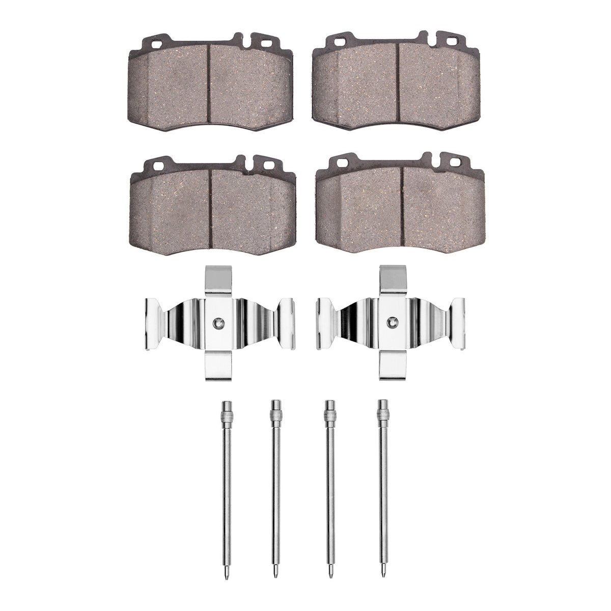 DFC 03-09 Mercedes-Benz S500 Front Euro 5000 Ceramic Brake Pads and Hardware Kit