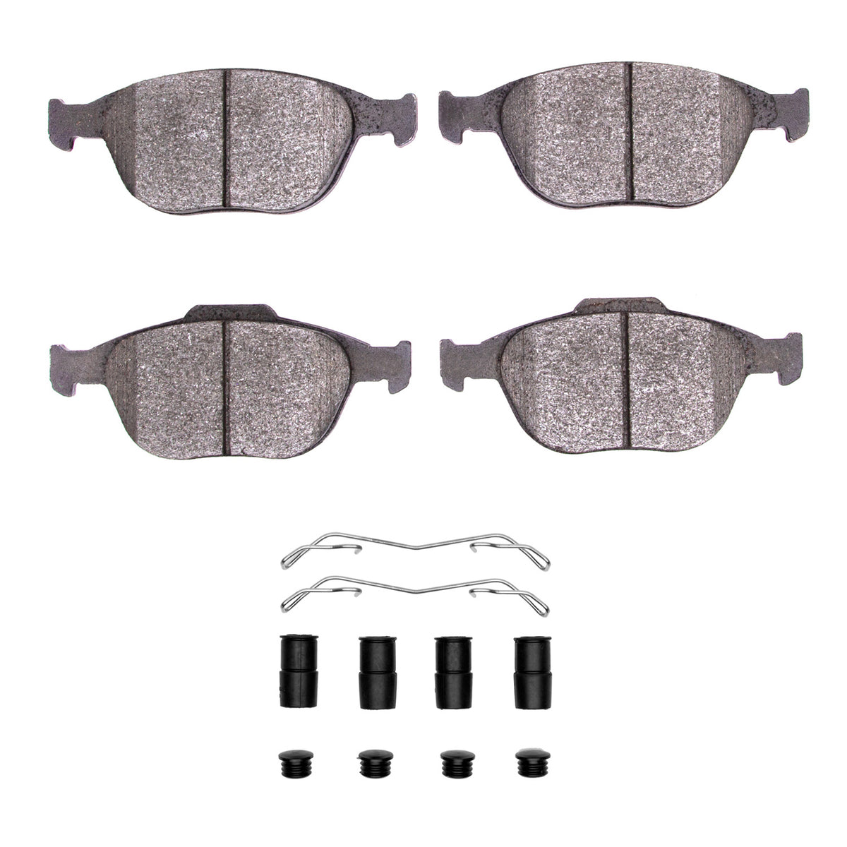DFC 02-13 Ford Focus Front Euro 5000 Ceramic Brake Pads and Hardware Kit